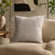 Washed Cotton Linen Blend Plain Dye Sofa Cushion Cover - Desert Sand - DUSK