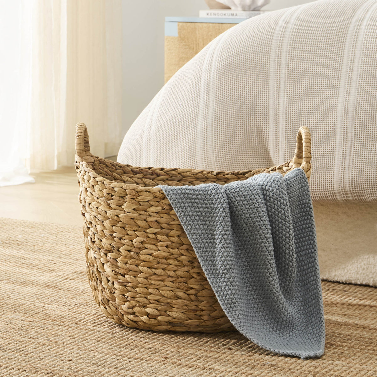 Water Hyacinth Baskets - Natural - DUSK