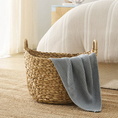 Water Hyacinth Baskets - Natural - DUSK