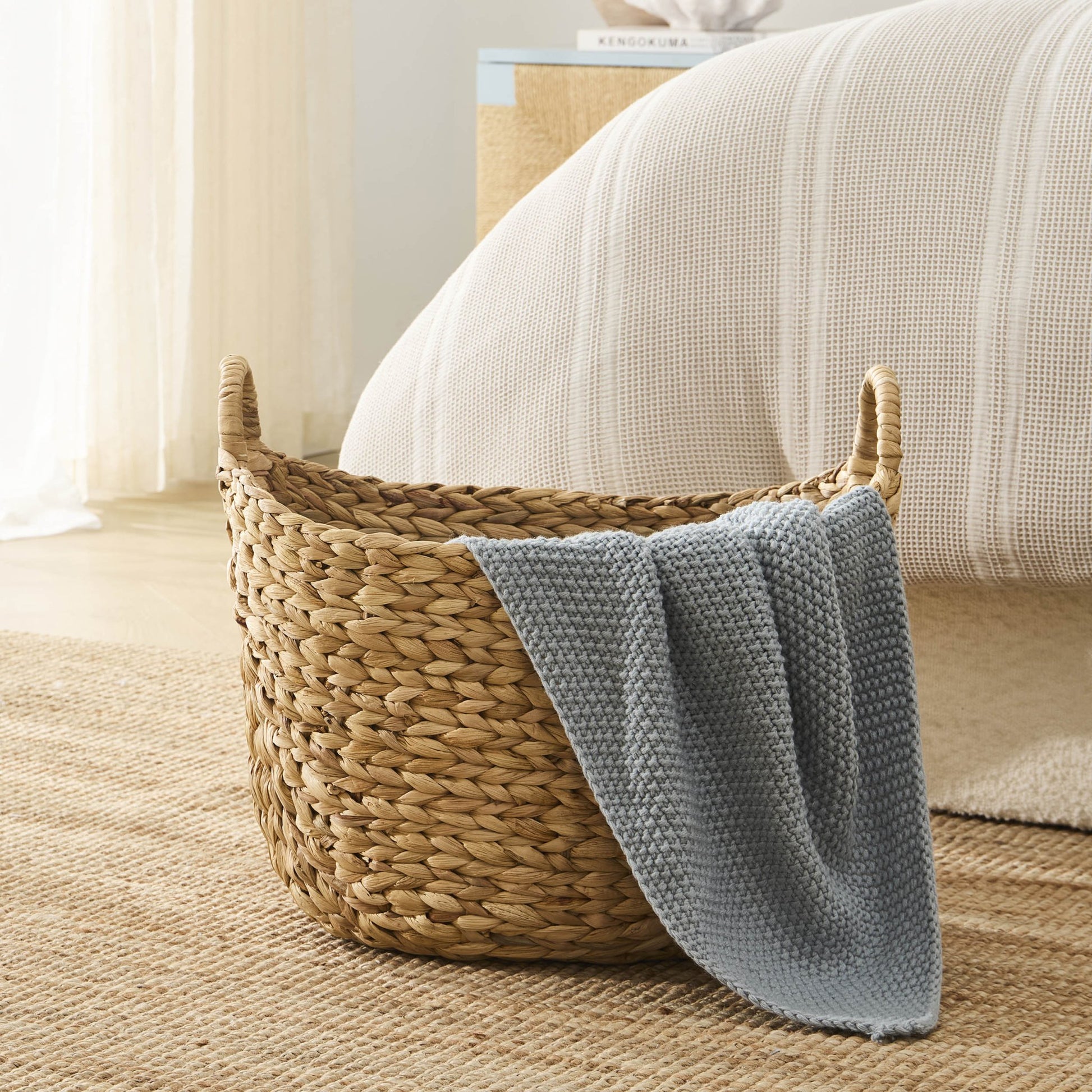 Water Hyacinth Baskets - Natural - DUSK