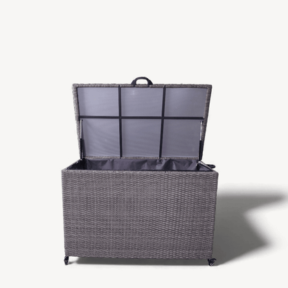 Weave Outdoor Storage Box 510L - Charcoal - DUSK