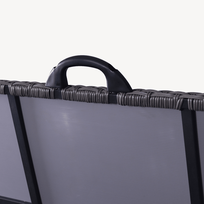 Weave Outdoor Storage Box 510L - Charcoal - DUSK