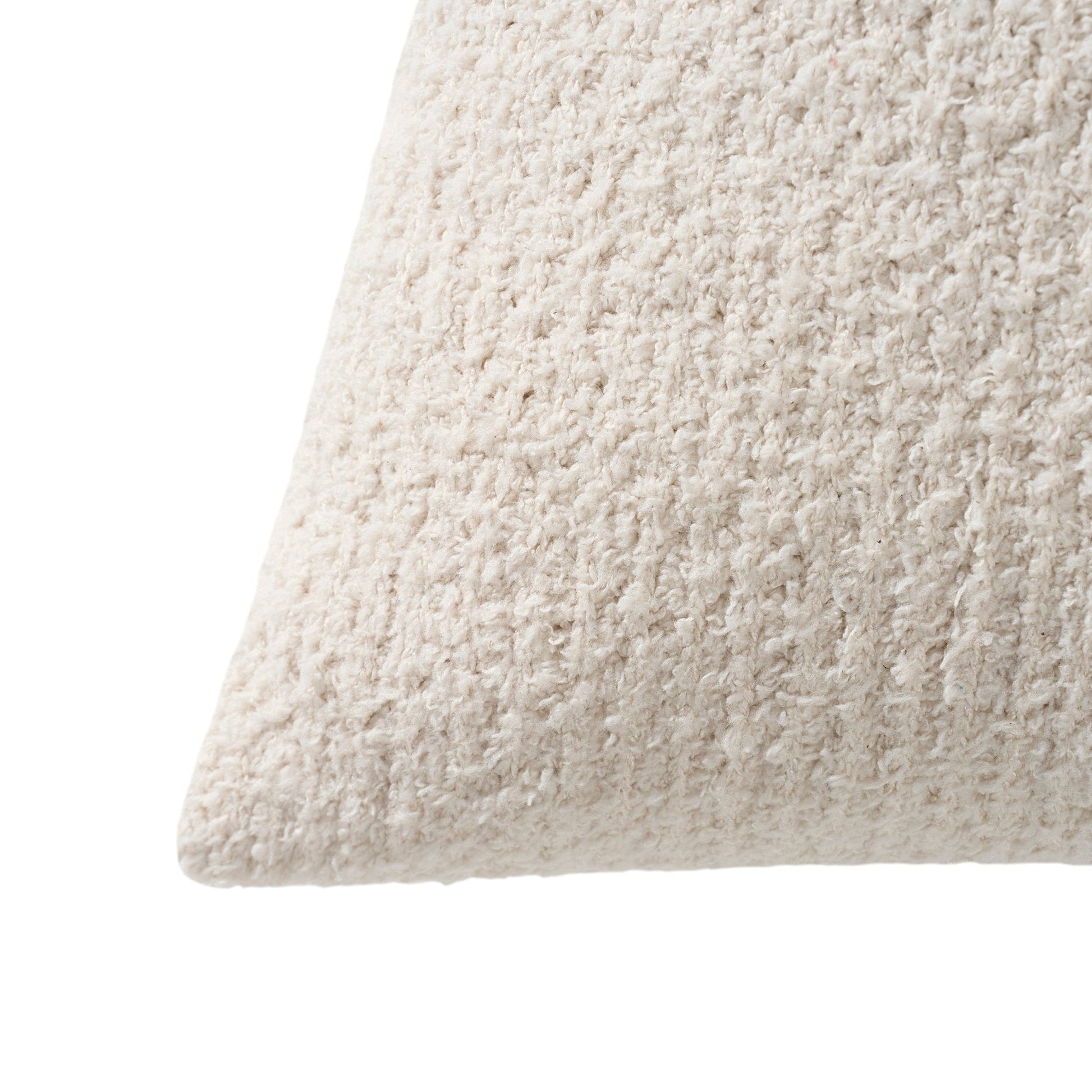 Whistler Fluffy Knit Cushion Cover - Oatmeal - DUSK