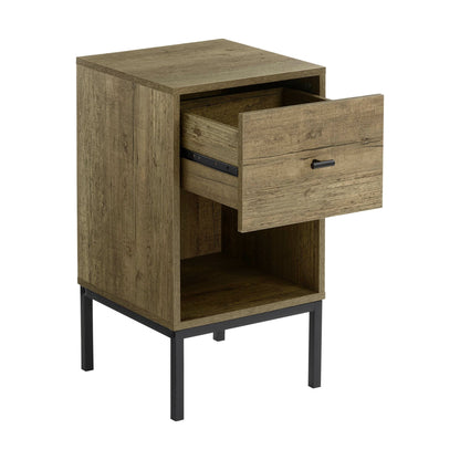 Willow 1 Drawer Nightstand - Mango Wood - DUSK