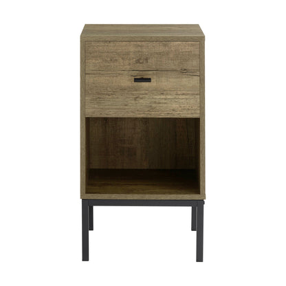 Willow 1 Drawer Nightstand - Mango Wood - DUSK