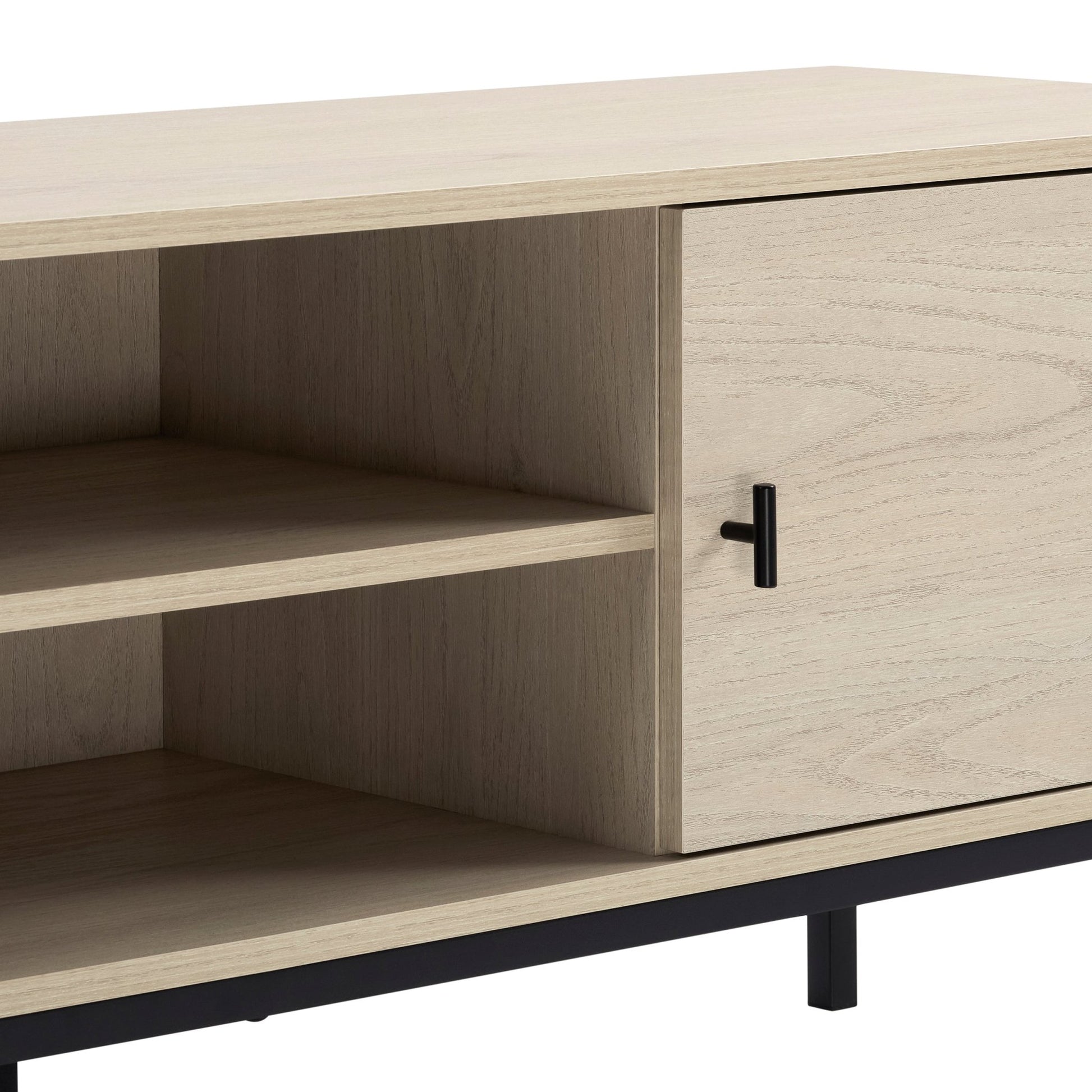 Willow 140cm TV Unit - Light Wood - DUSK