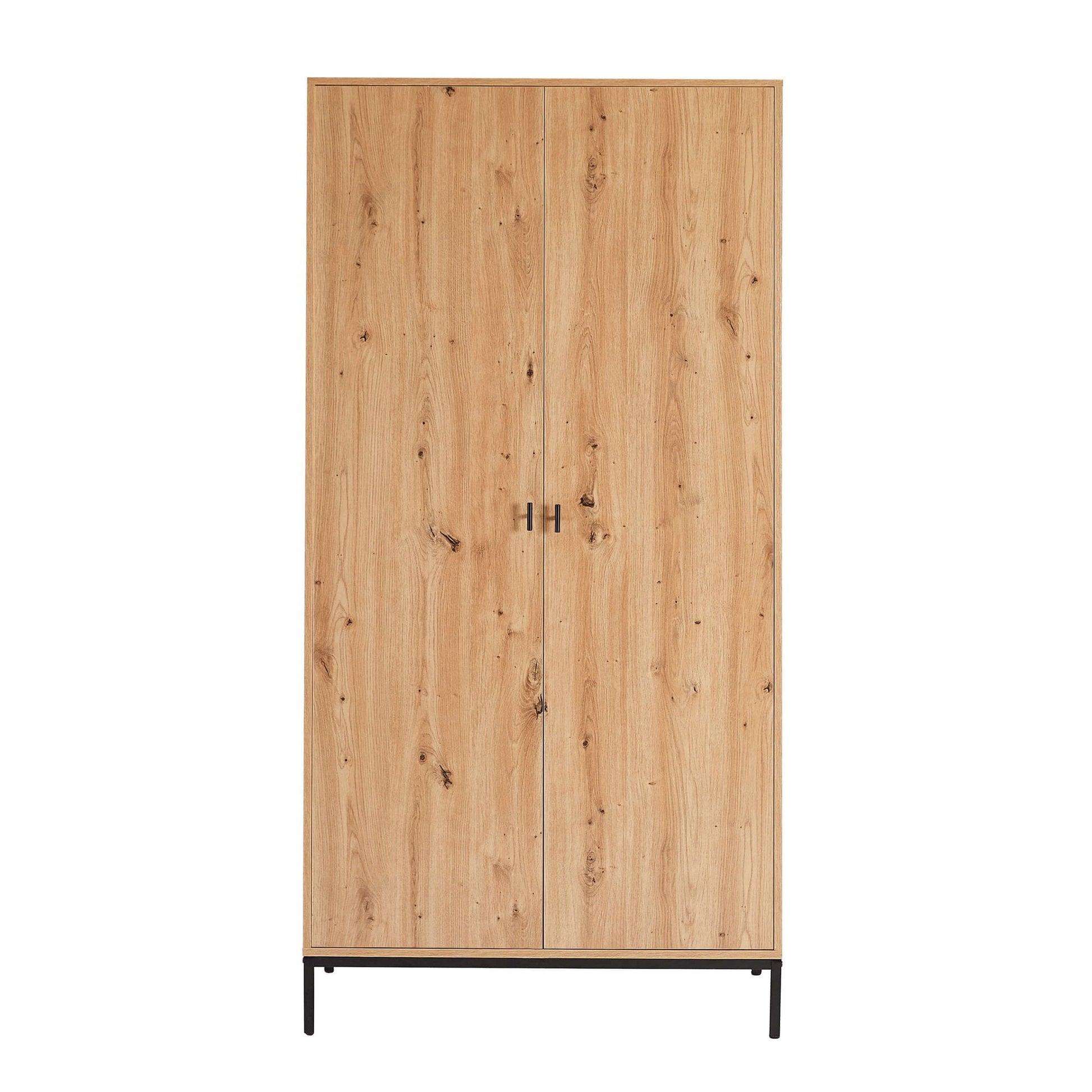 Willow 2 Door Wardrobe - Natural - DUSK