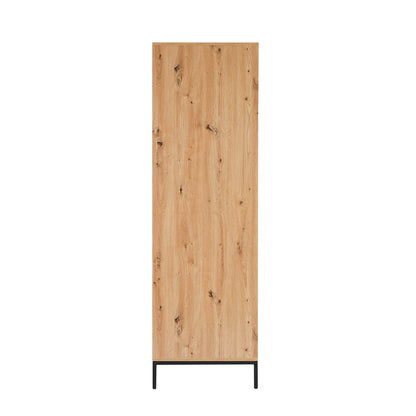 Willow 2 Door Wardrobe - Natural - DUSK