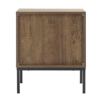 Willow 2 Drawer Bedside Table - Mango Wood - DUSK