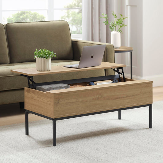 Willow Coffee Table Desk - Oak Effect - DUSK