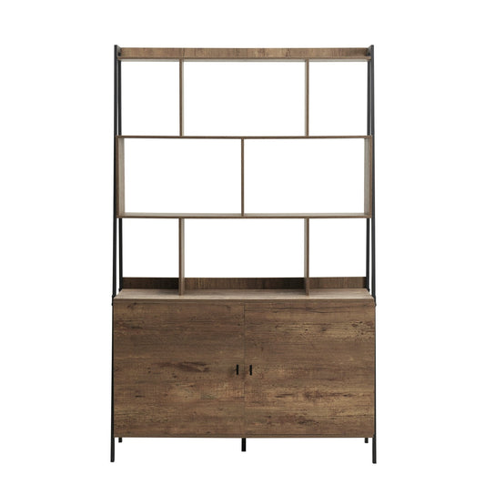 Willow Large Shelving Unit - Mango Wood - DUSK