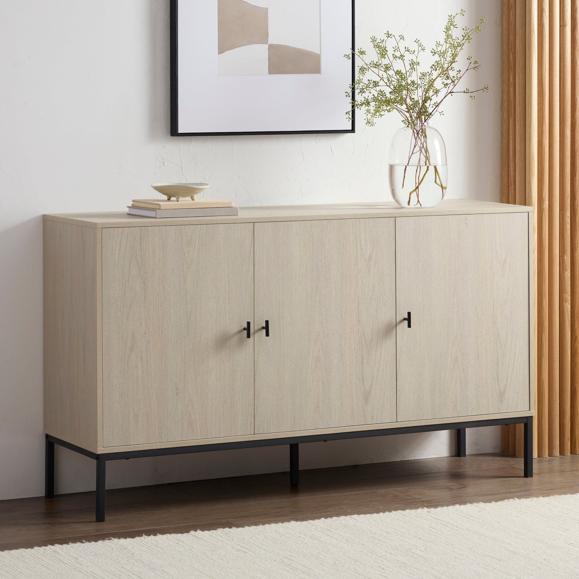 Willow Large Sideboard - Light Wood - DUSK