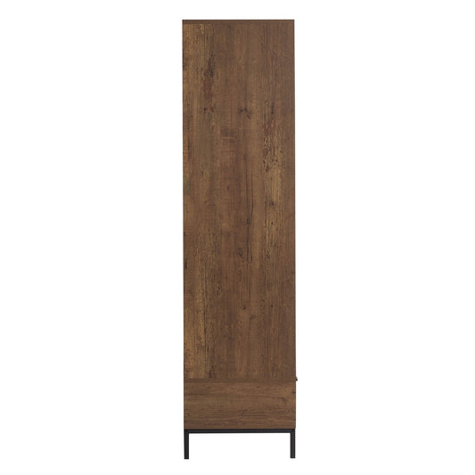 Willow Sliding Wardrobe - Mango Wood - DUSK