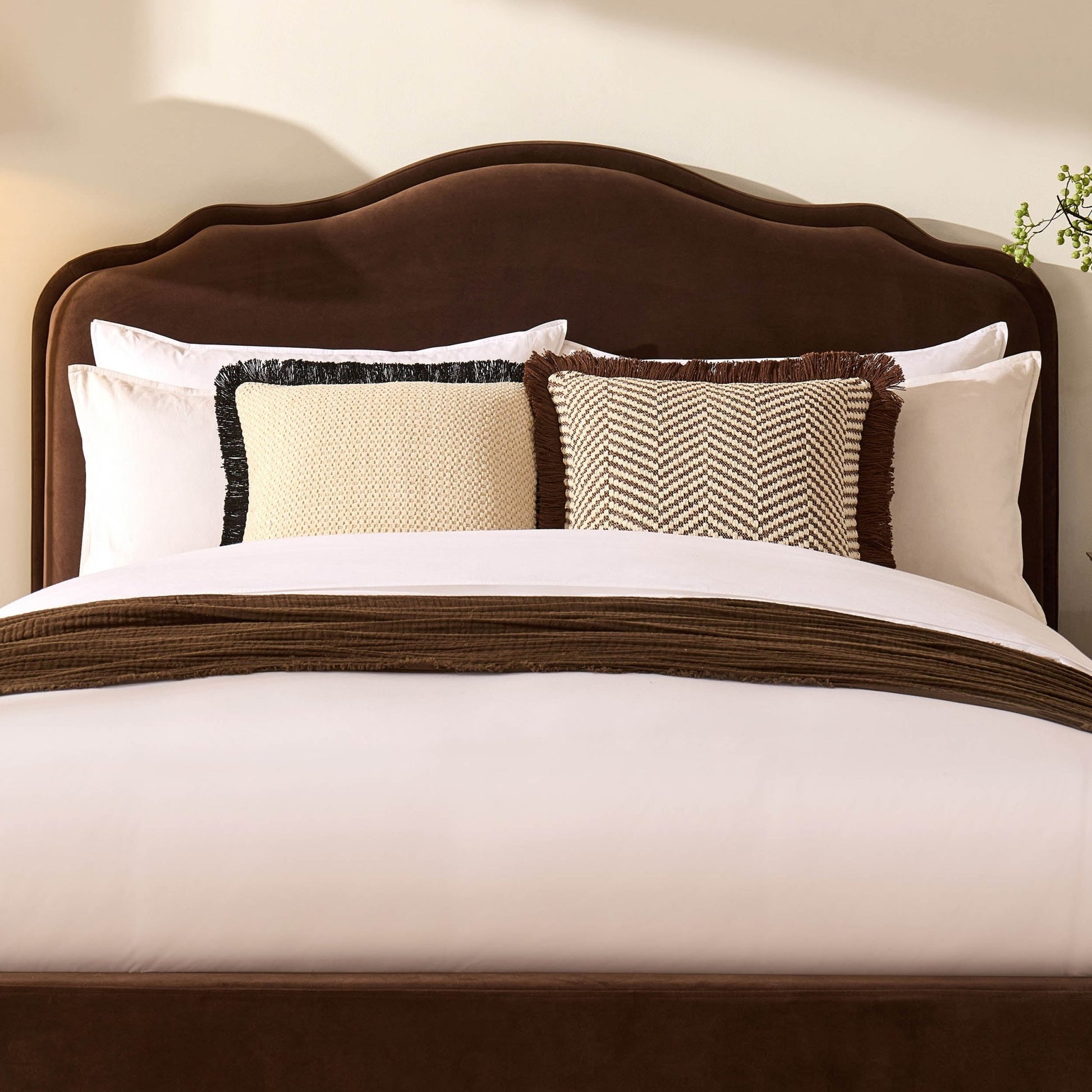 Wiltshire Bed Frame - Cappuccino - DUSK