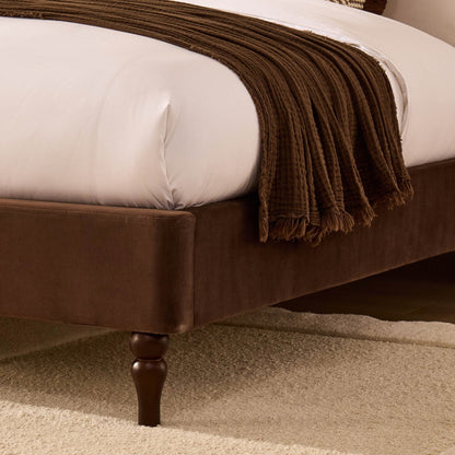 Wiltshire Bed Frame - Cappuccino - DUSK