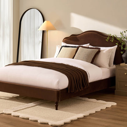 Wiltshire Bed Frame - Cappuccino - DUSK