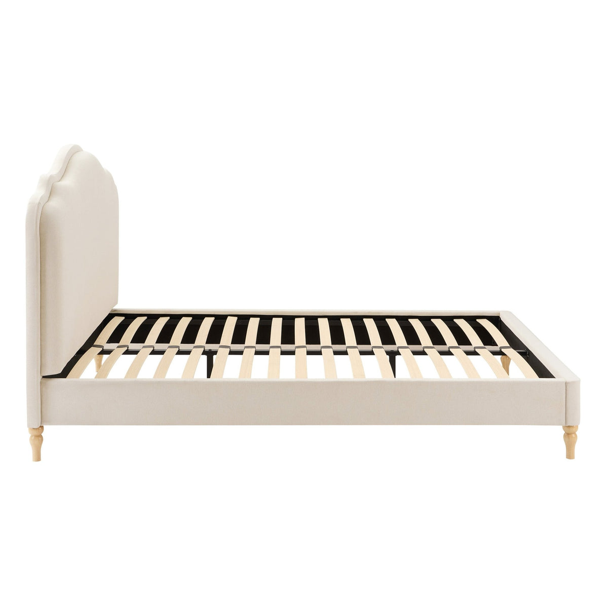 Wiltshire Bed Frame - Cream Linen - DUSK
