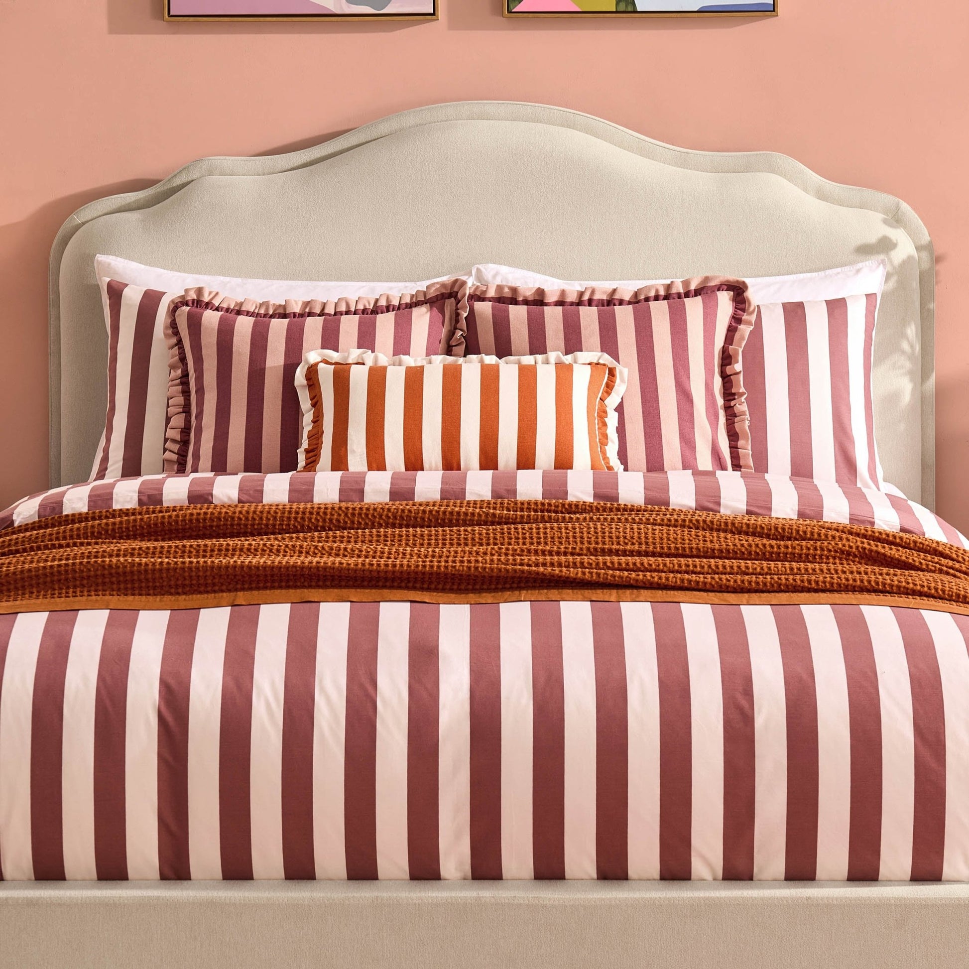 Wiltshire Bed Frame - Cream Linen - DUSK