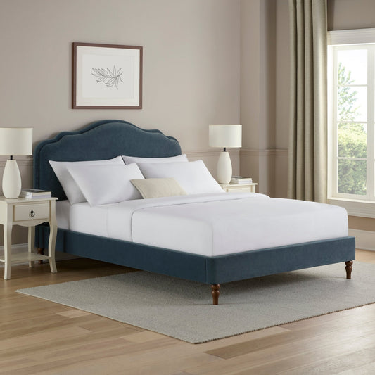 Wiltshire Bed Frame - Mid Blue - DUSK