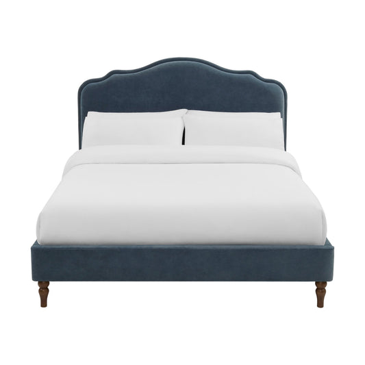 Wiltshire Bed Frame - Mid Blue - DUSK