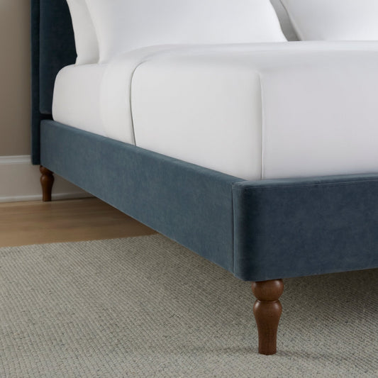 Wiltshire Bed Frame - Mid Blue - DUSK