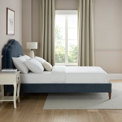 Wiltshire Bed Frame - Mid Blue - DUSK