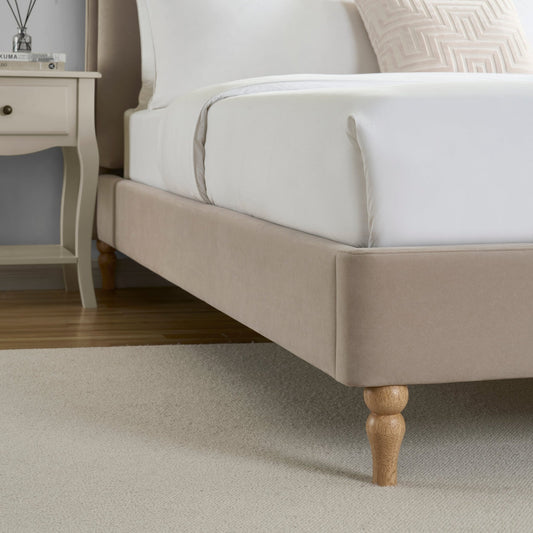 Wiltshire Bed Frame - Stone - DUSK