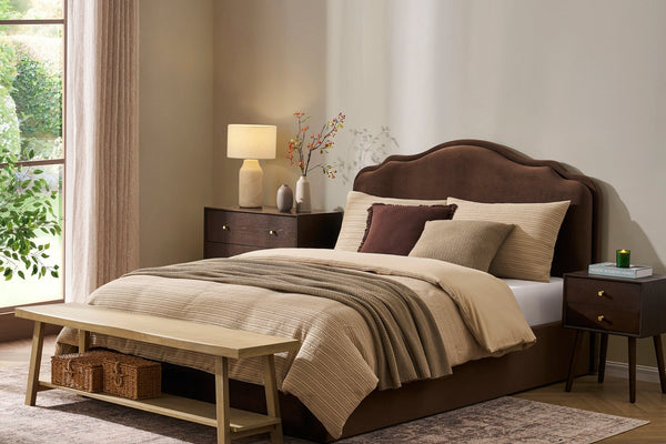 Wiltshire Ottoman Storage Bed - Cappuccino - DUSK