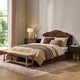 Wiltshire Ottoman Storage Bed - Cappuccino - DUSK