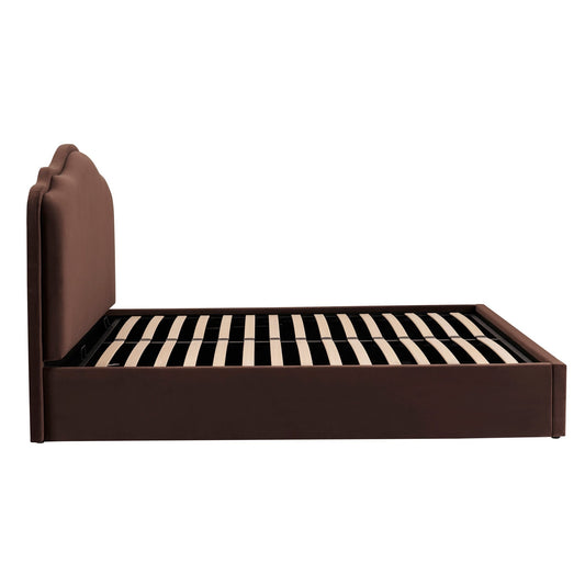 Wiltshire Ottoman Storage Bed - Cappuccino - DUSK