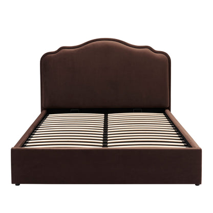 Wiltshire Ottoman Storage Bed - Cappuccino - DUSK