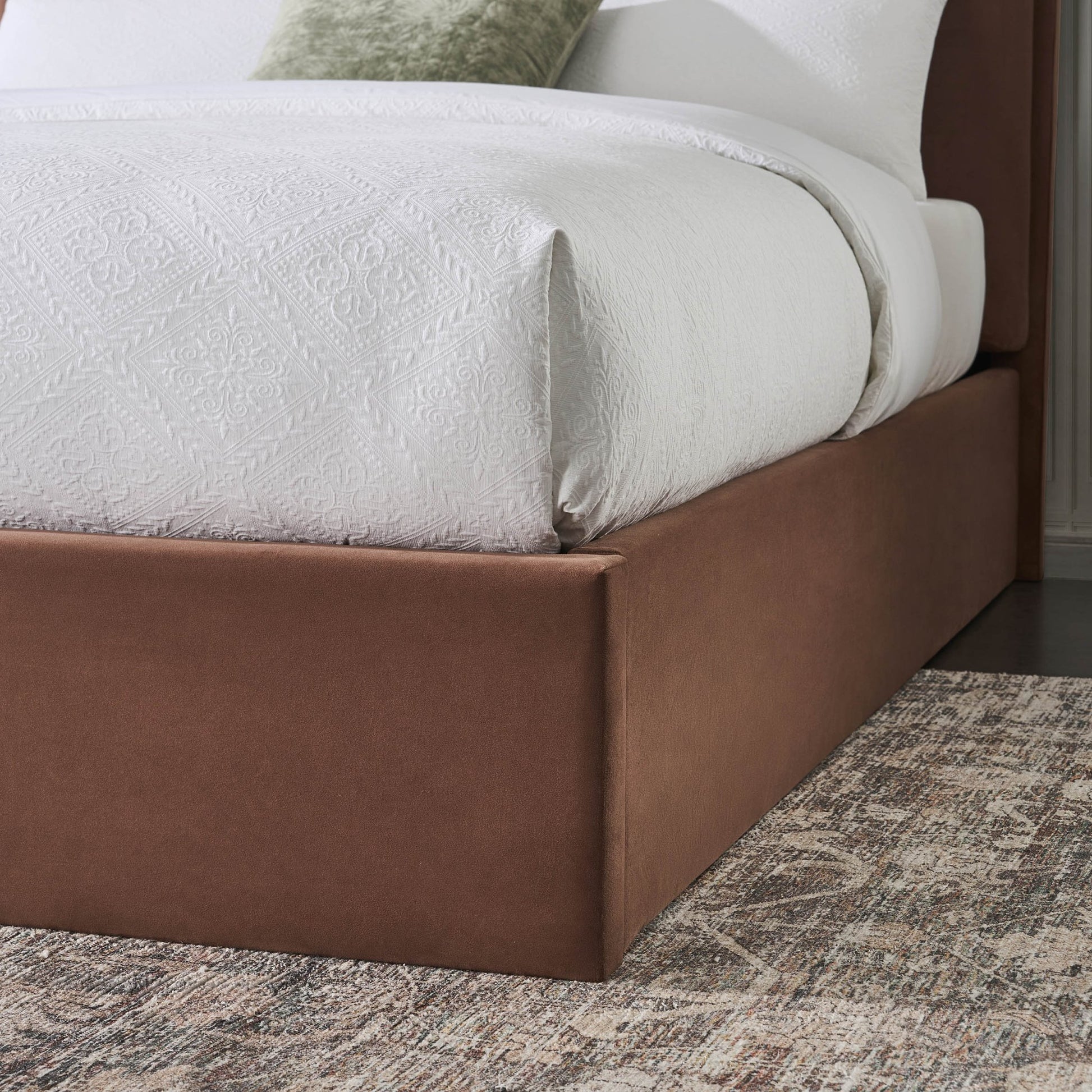 Wiltshire Ottoman Storage Bed - Mauve - DUSK