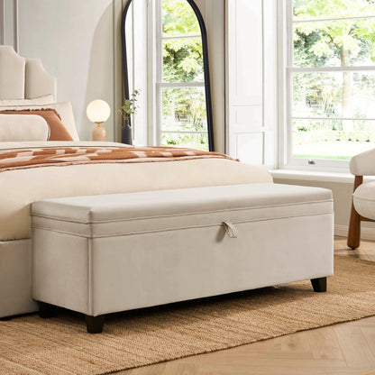 Windermere Storage Ottoman - Ecru - DUSK