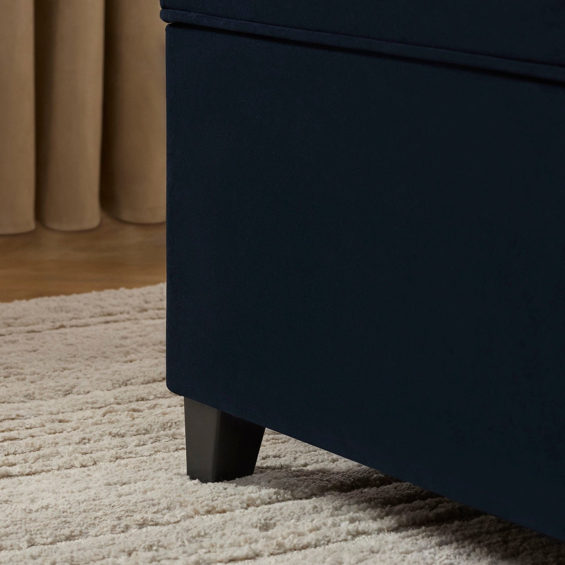 Windermere Storage Ottoman - Midnight - DUSK