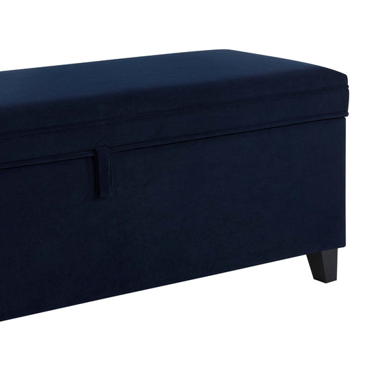 Windermere Storage Ottoman - Midnight - DUSK