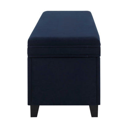 Windermere Storage Ottoman - Midnight - DUSK