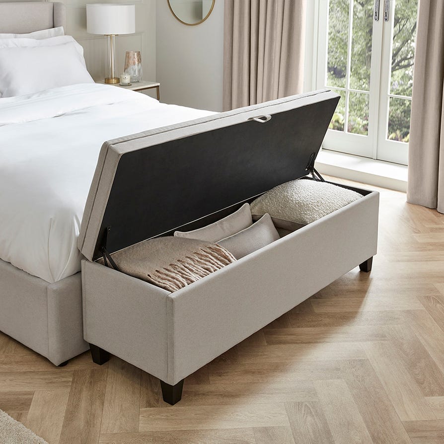 Windermere Storage Ottoman - Natural - DUSK