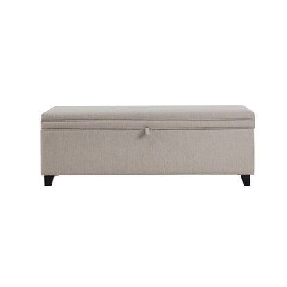 Windermere Storage Ottoman - Stone Grey - DUSK