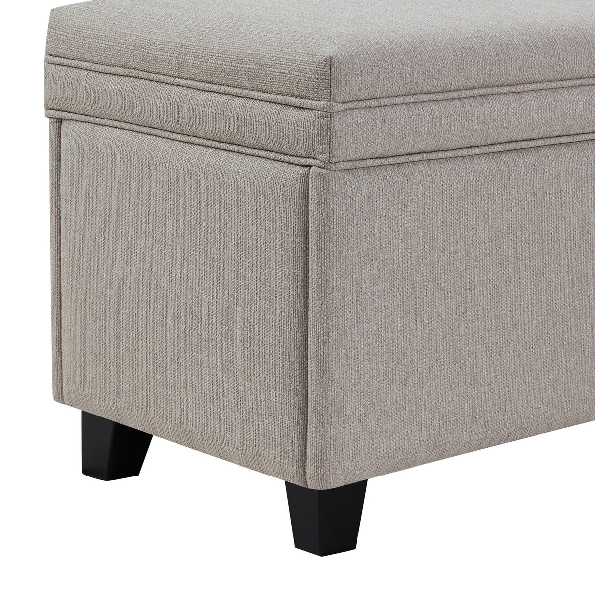 Windermere Storage Ottoman - Stone Grey - DUSK