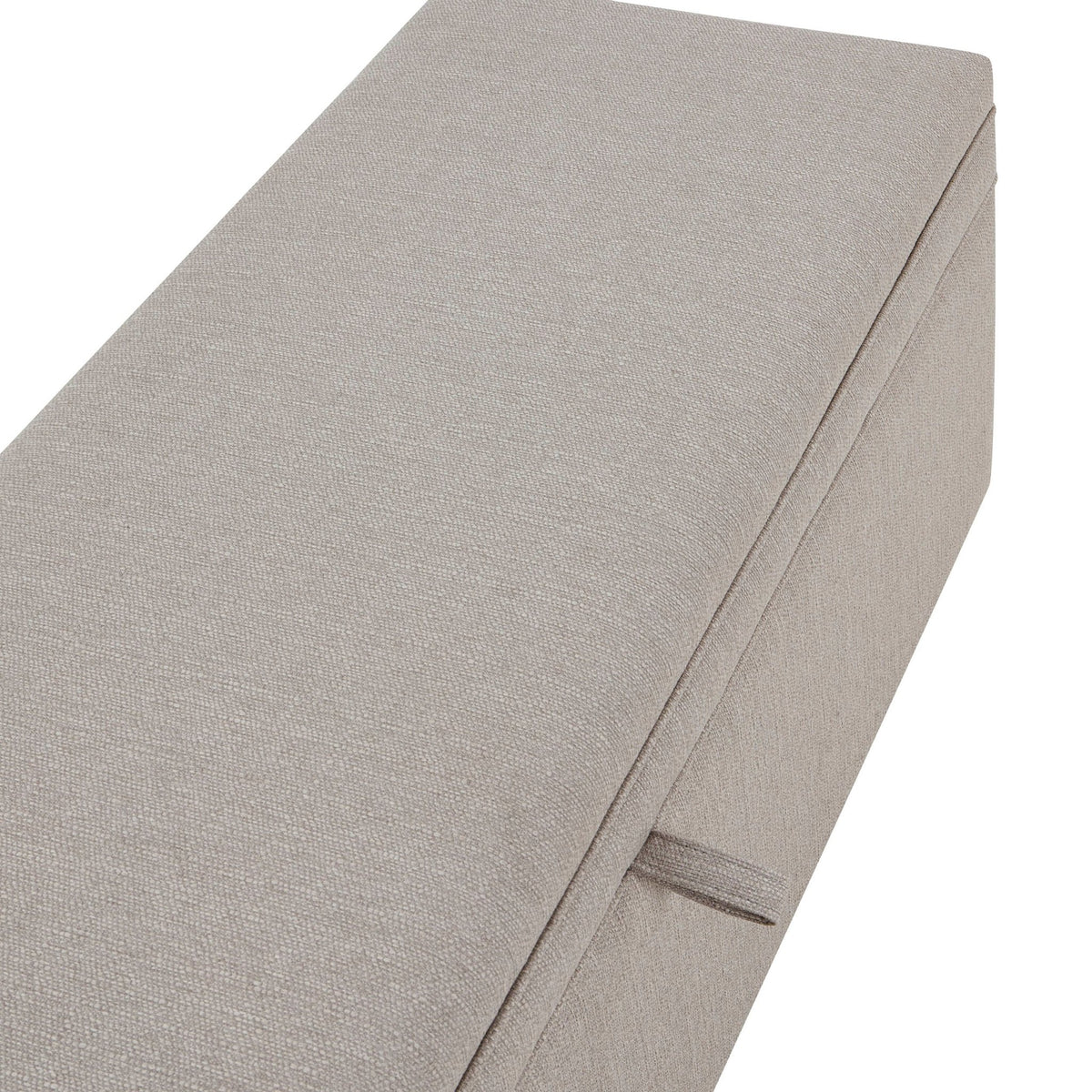 Windermere Storage Ottoman - Stone Grey - DUSK