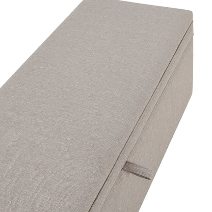 Windermere Storage Ottoman - Stone Grey - DUSK