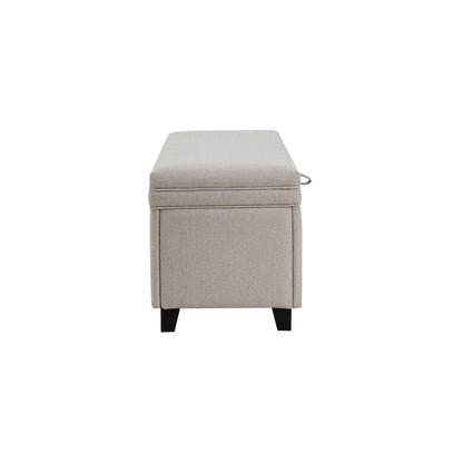 Windermere Storage Ottoman - Stone Grey - DUSK