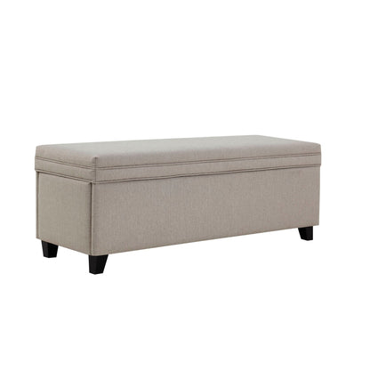 Windermere Storage Ottoman - Stone Grey - DUSK