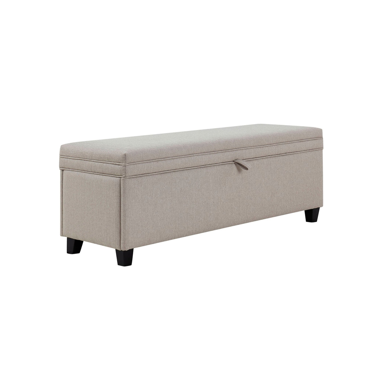 Windermere Storage Ottoman - Stone Grey - DUSK