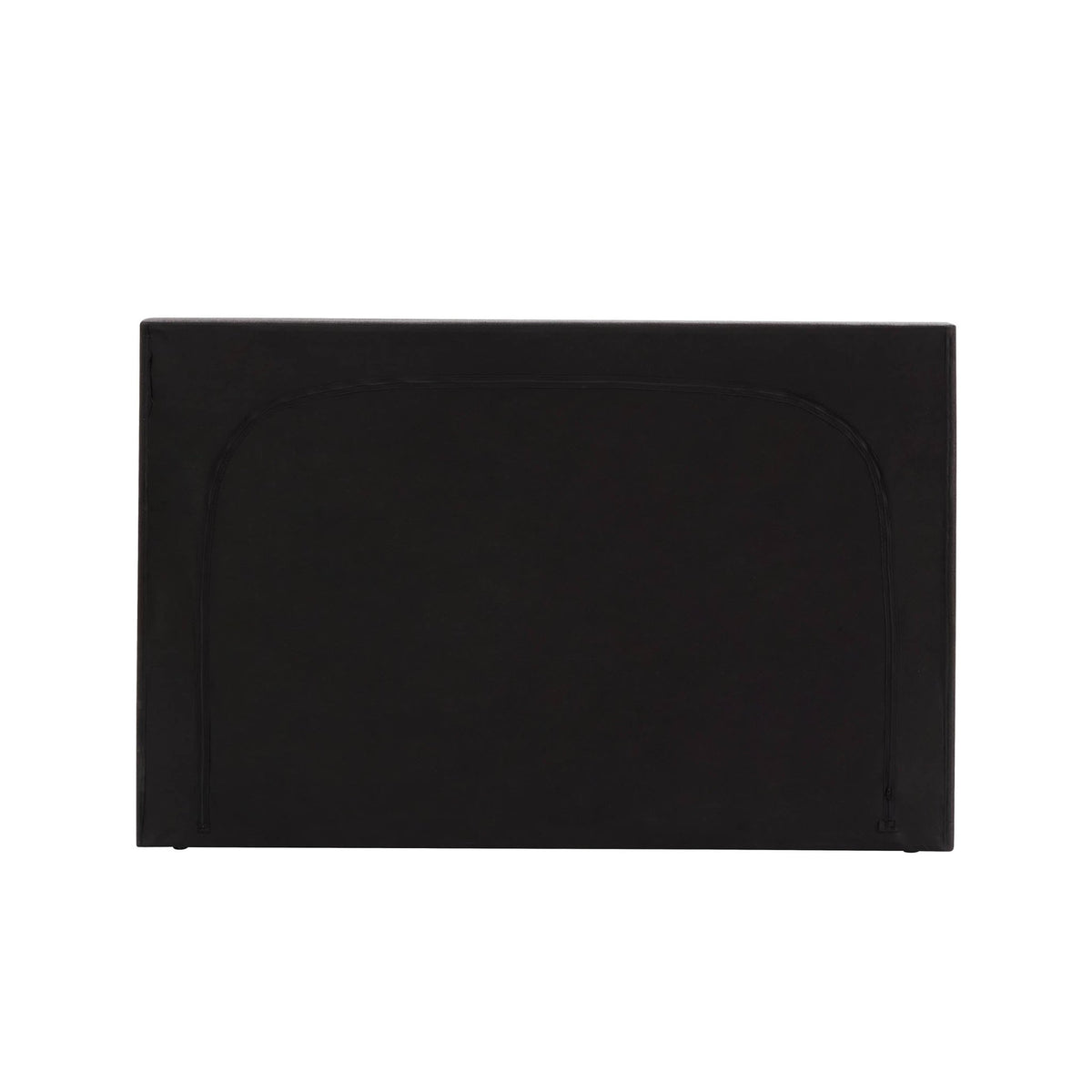 Windsor Ottoman Storage Bed - Black/Natural - DUSK