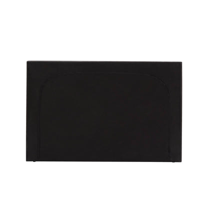 Windsor Ottoman Storage Bed - Black/Natural - DUSK