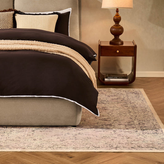 Zahra Persian Style Machine Washable Rug - Natural - DUSK