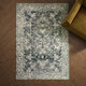 Zahra Persian Style Machine Washable Rug - Sage - DUSK