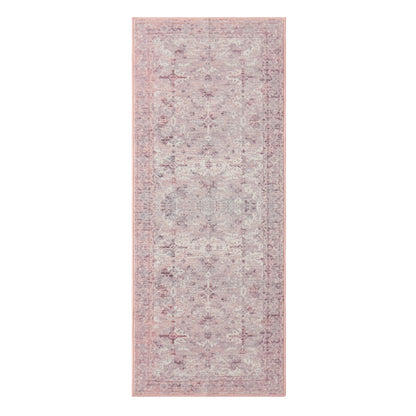Zahra Persian Style Machine Washable Runner - Rose - DUSK