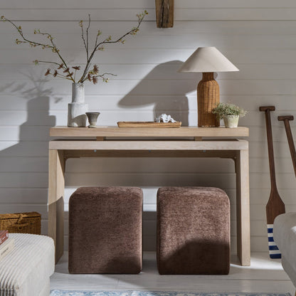 Zoey Rattan Base Table Lamp - Natural - DUSK